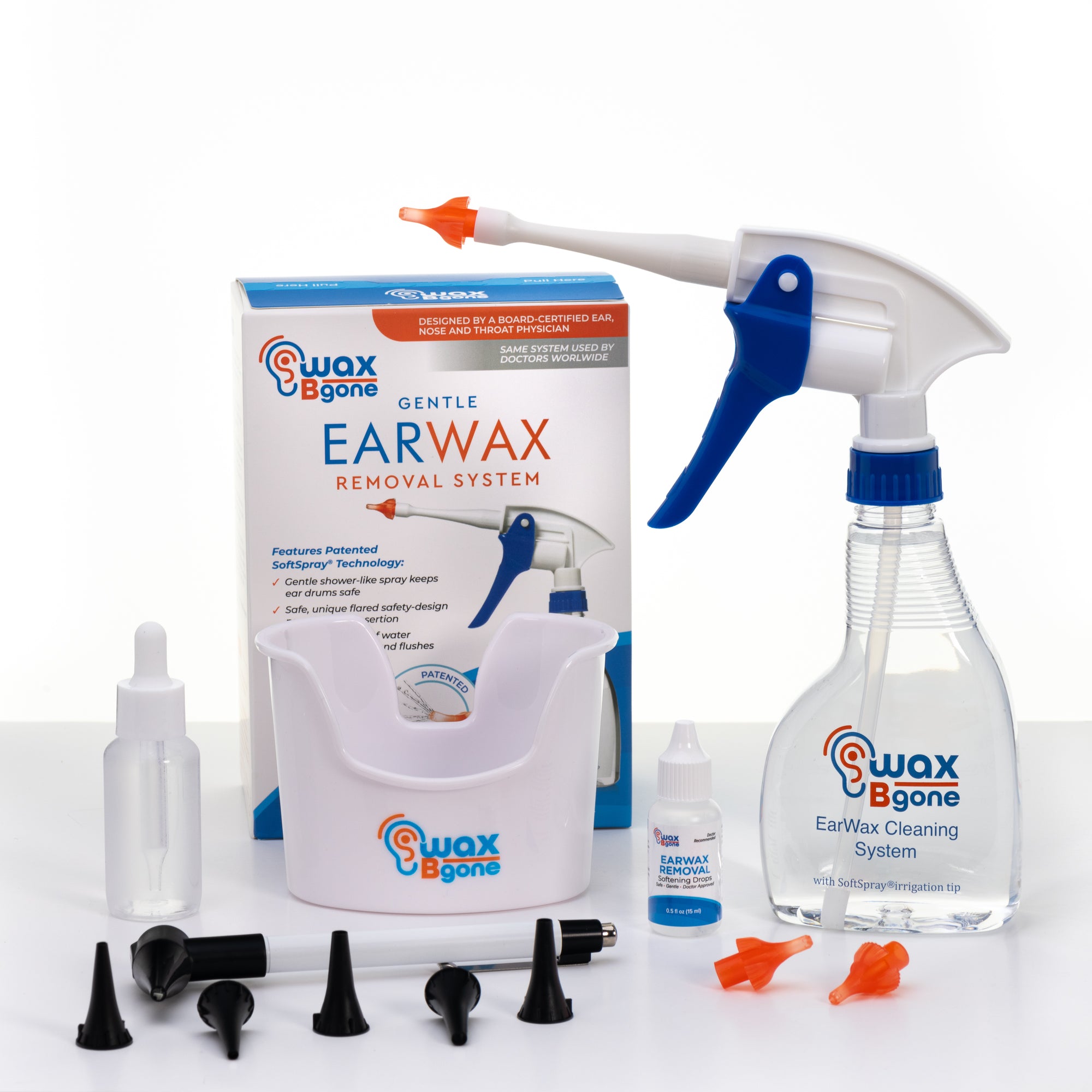 What's included in the Waxbgone earwax removal kit