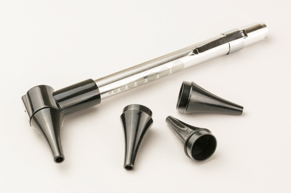 LED Penlight Otoscope - Polished Aluminum